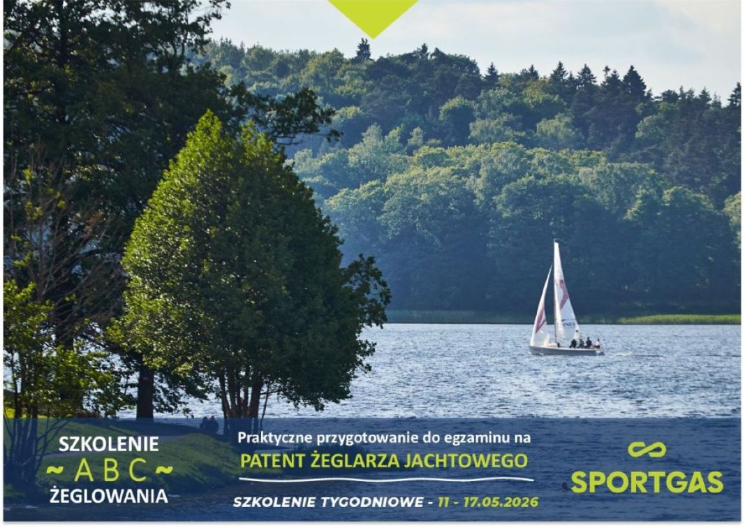 Patent Żeglarza Jachtowego – szkolenie tygodniowe (Mazury)
