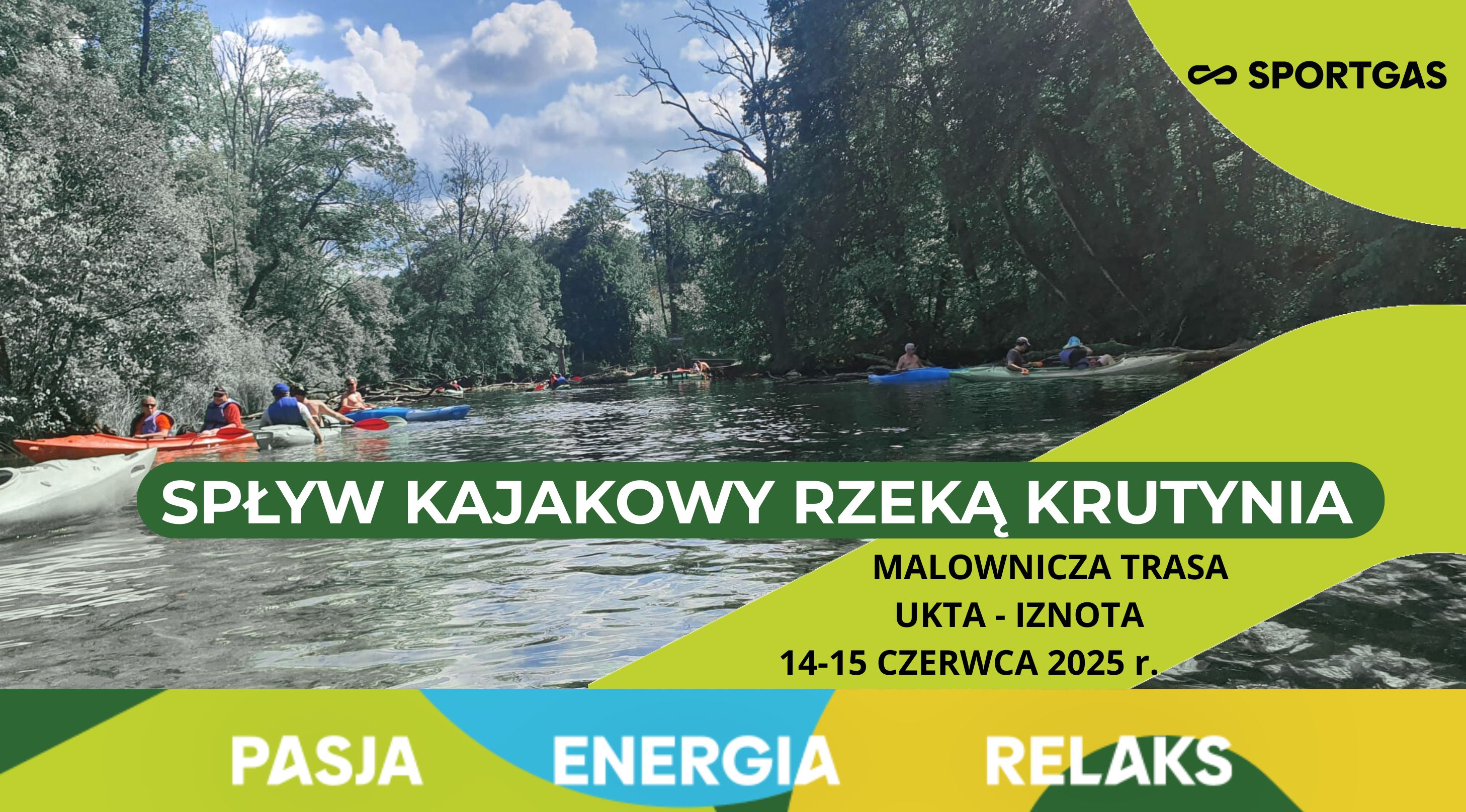 Zaproszenie na spływ kajakowy UKTA - IZNOTA