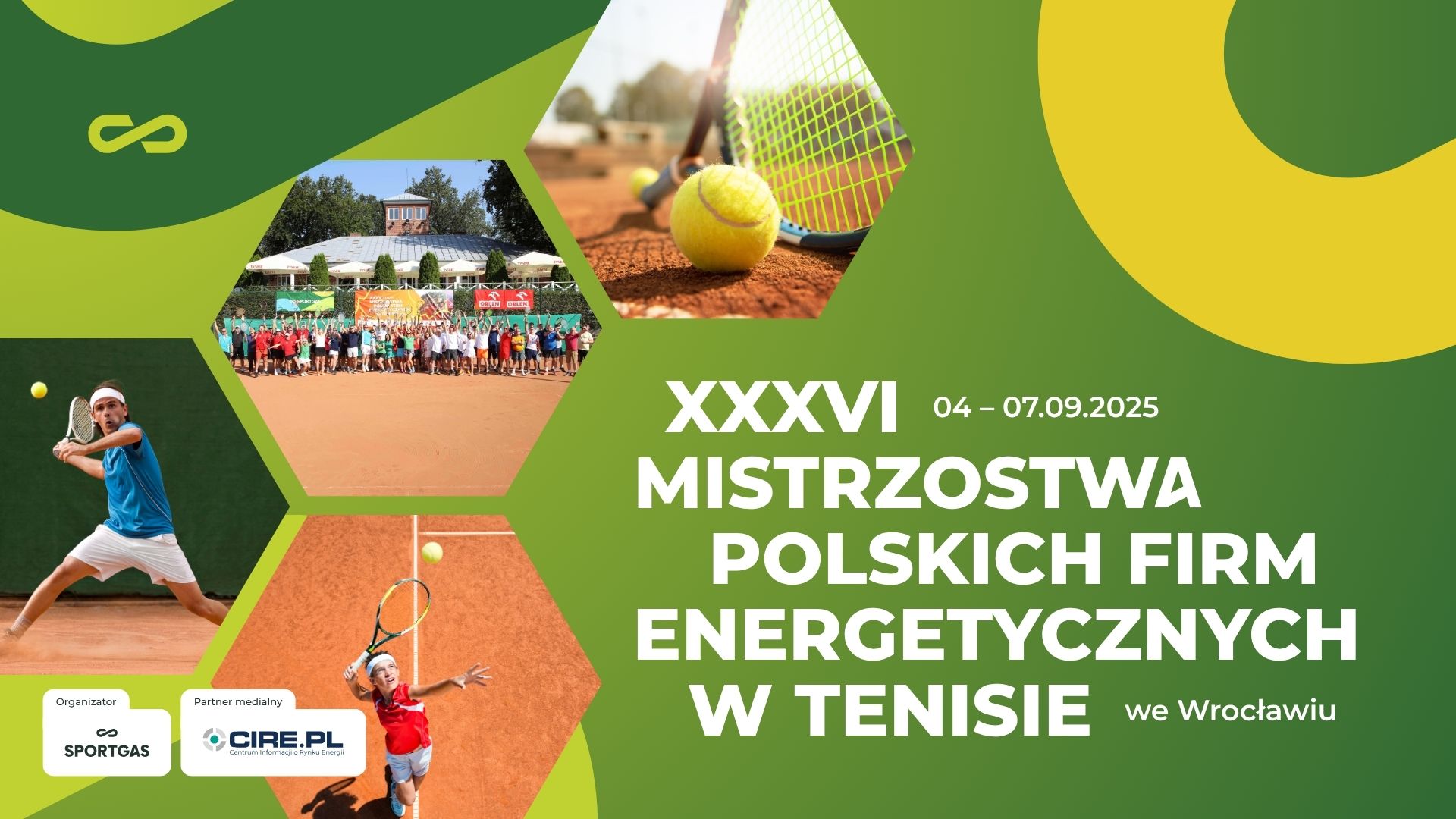 Ruszyły zapisy na XXXVI Mistrzostwa  Branży Energetycznej w Tenisie 4-7 września we Wrocławiu