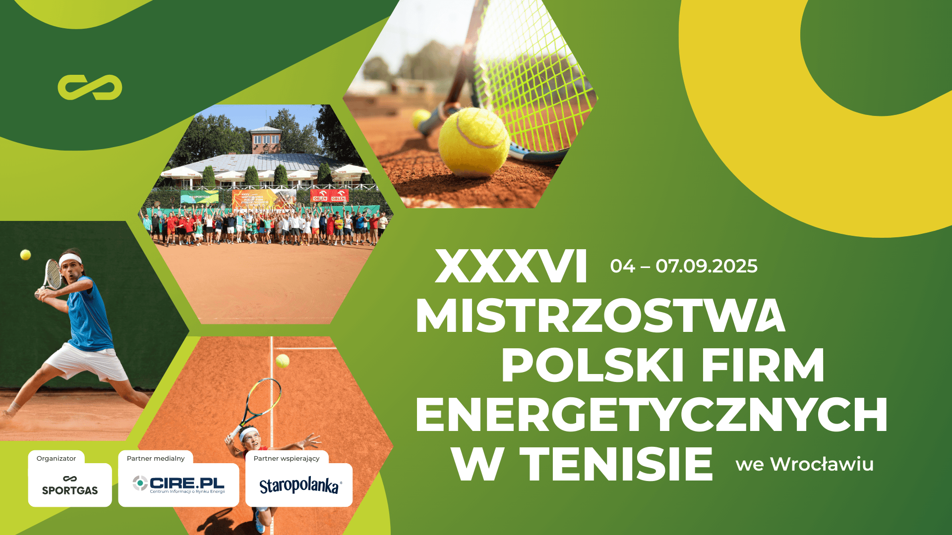 Ruszyły zapisy na XXXVI Mistrzostwa  Branży Energetycznej w Tenisie 4-7 września we Wrocławiu