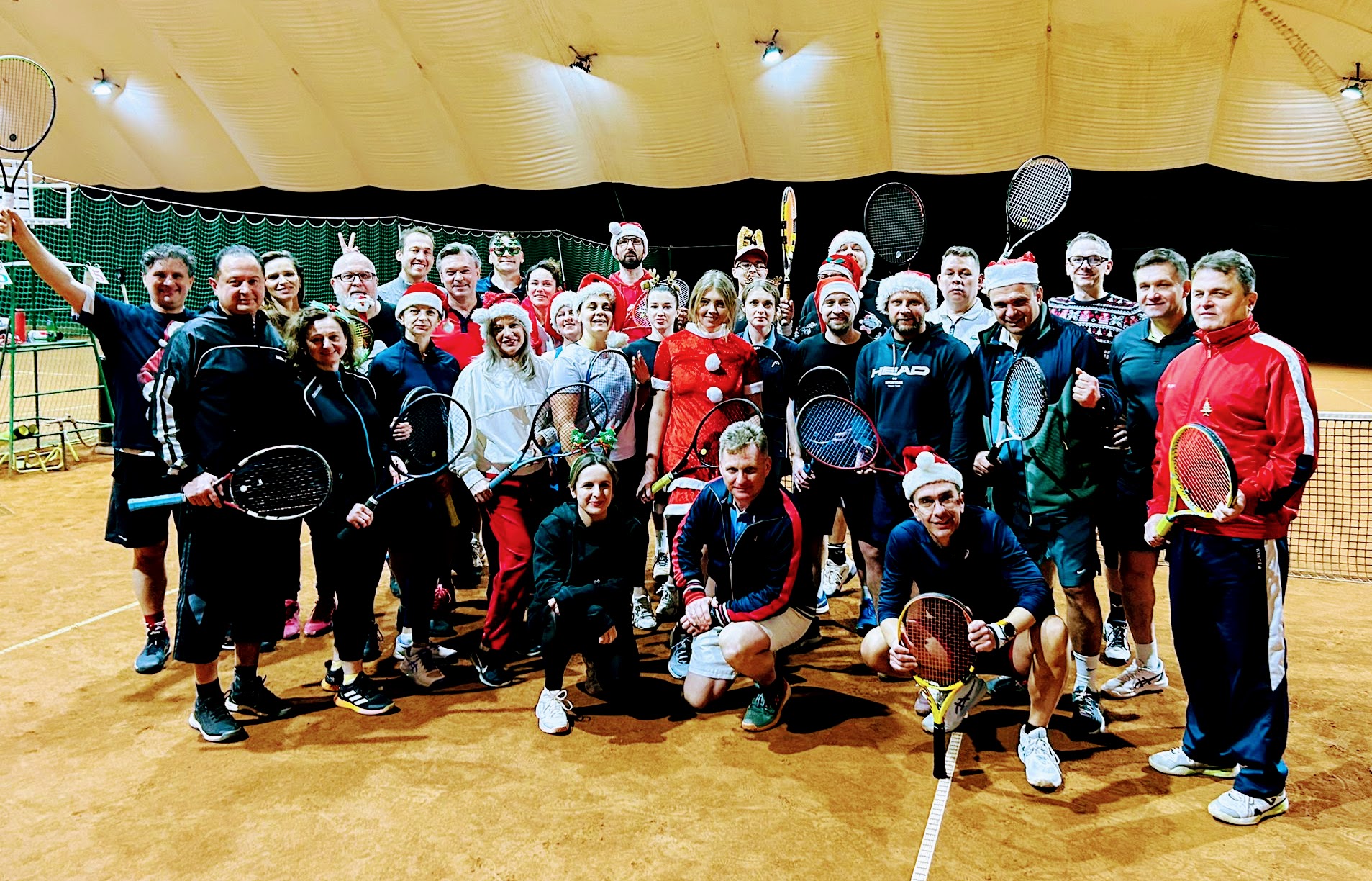 Relacja ze Świątecznego Turnieju Tenisowego Sportgas Debel & Mikst