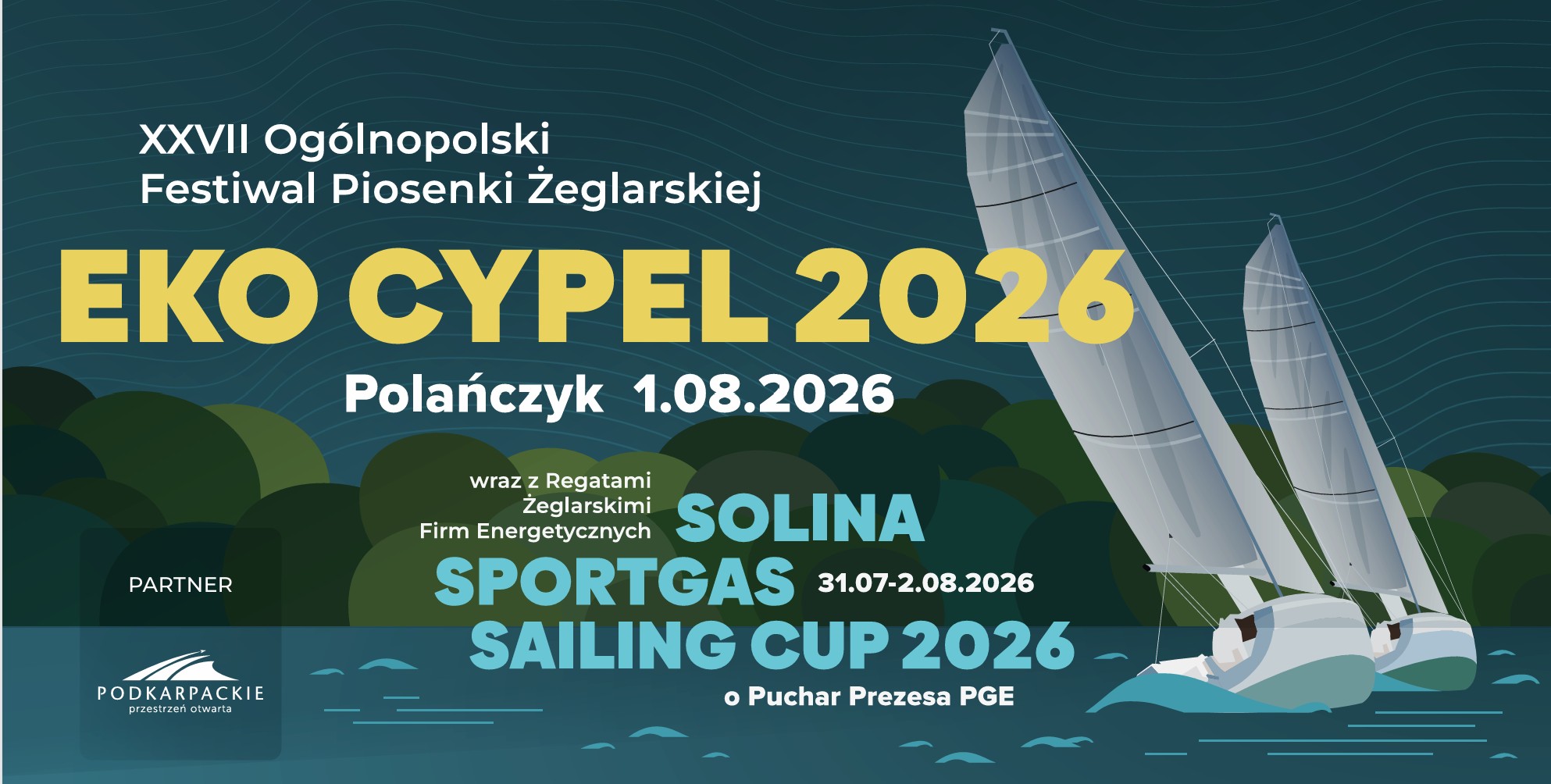Zapraszamy na Ogólnopolski Festiwal Piosenki Żeglarskiej Eko Cypel 2026