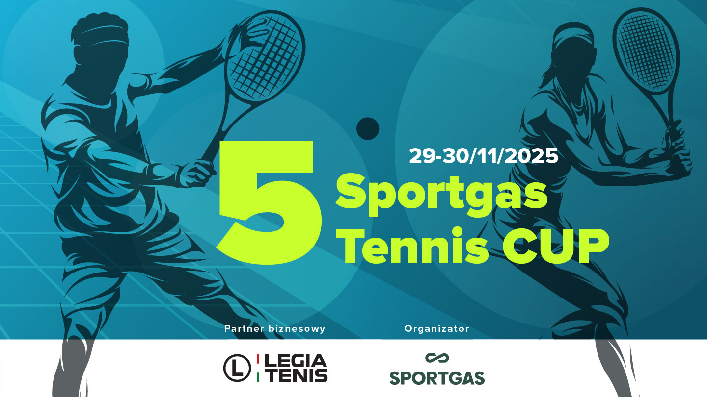 Zapraszamy na V Sportgas Tennis Cup 2025